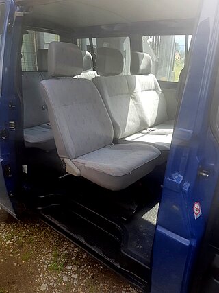 Der neue Bus von innen